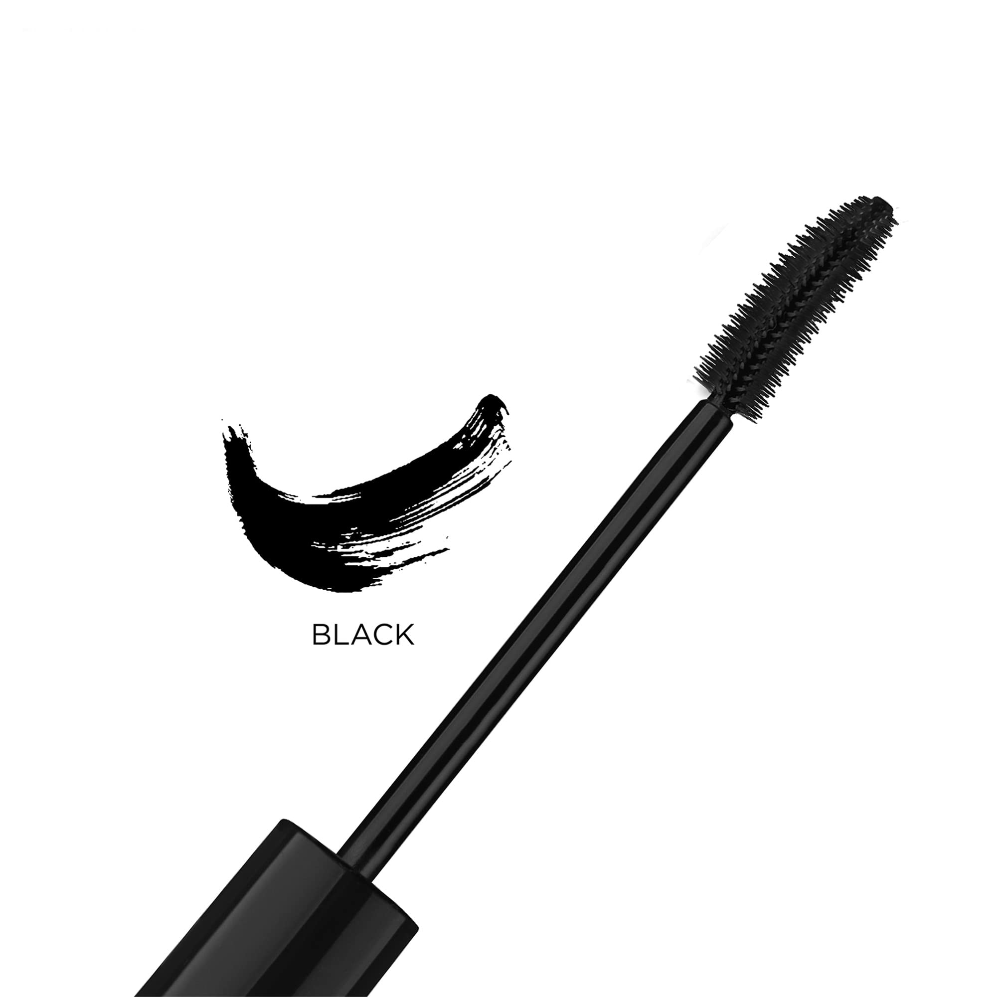 ANNEMARIE BÖRLIND LIFT & LENGTH MASCARA BLACK - Volumizing & Lengthening Mascara for Curly Long Eyelashes, 3D Effect with Natural Ingredients & Castor Oil, Eye Makeup, 0.27 Fl Oz - Perfect for Everyday Wear & Special Occasions