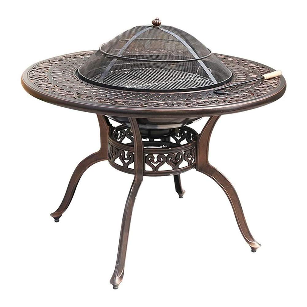Outdoor Fire Pits & Multi-Functional BBQ Table - Portable Grill & Cooking Utensils for Camping, Backyard, Patio & Garden Parties