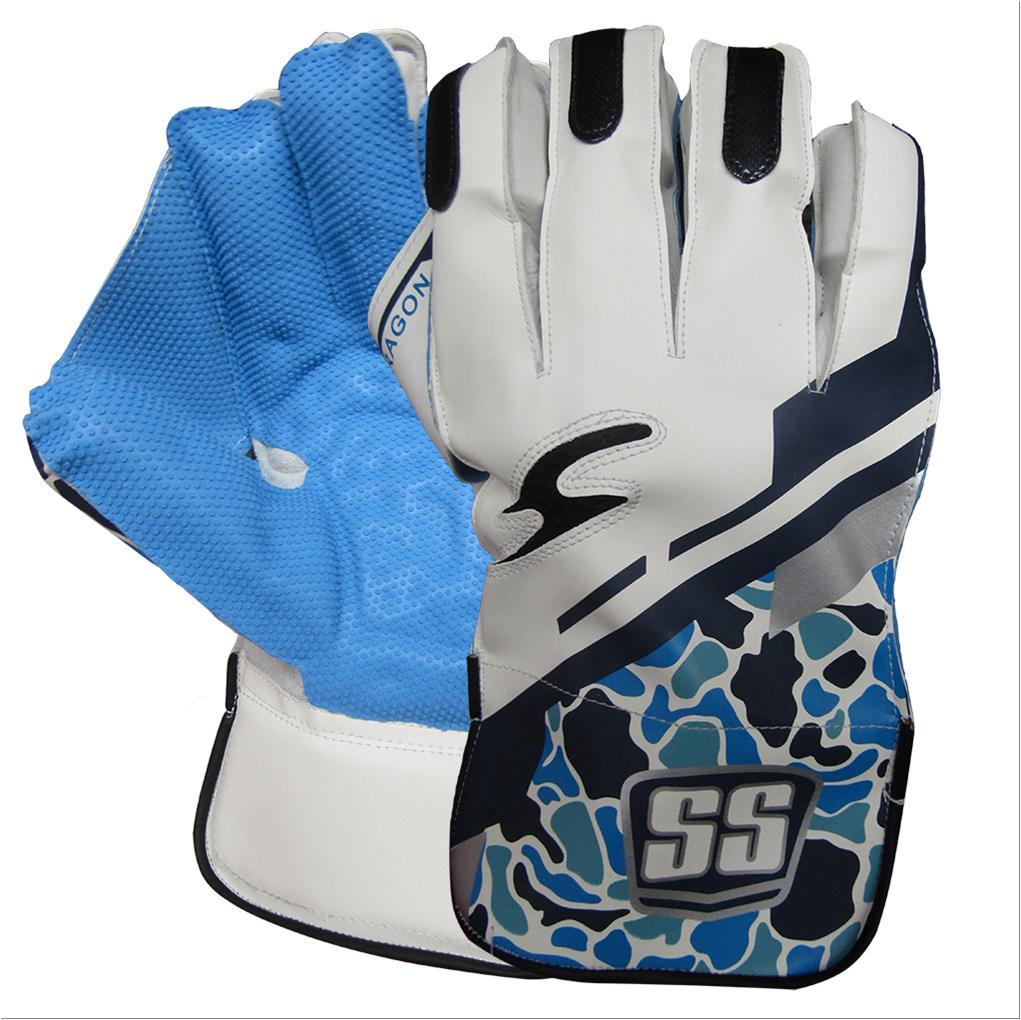 SS Dragon Cricket Wicket Keeping Gloves - Professional Wicket Keeper Gloves for Cricket Matches & Practice - Perfect for Wicket Keepers in Competitive Games & Training Sessions
