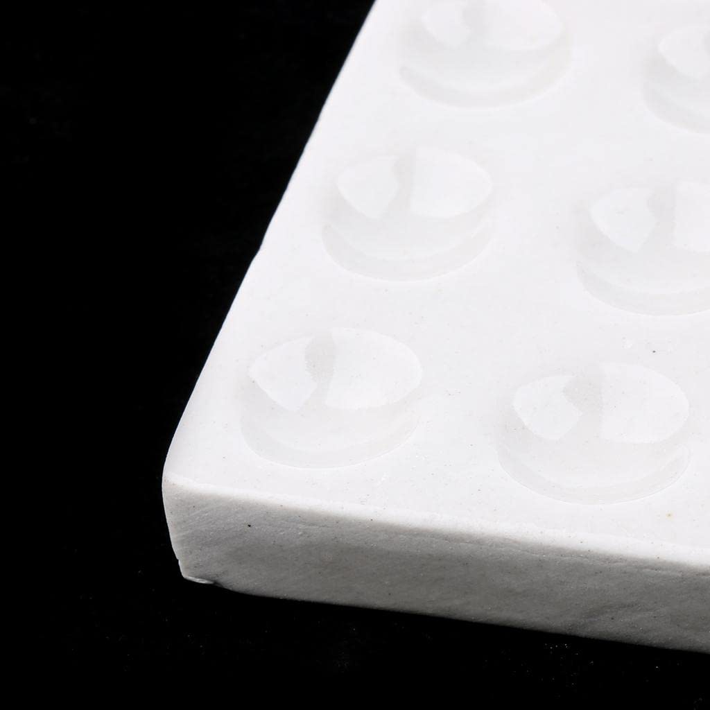12-Well Porcelain Ceramic Spot Plate for Laboratory Use - Autoclavable, Reusable White Ceramic Reaction Plate for Multiple Chemical Tests - Ideal for Titration, pH Testing & Qualitative Analysis