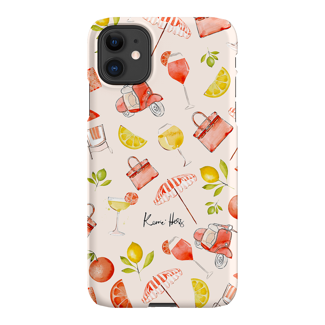 Stylish Positano Phone Case - Durable & Slim Protective Cover for iPhone & Samsung - Perfect for Travel, Work & Everyday Use