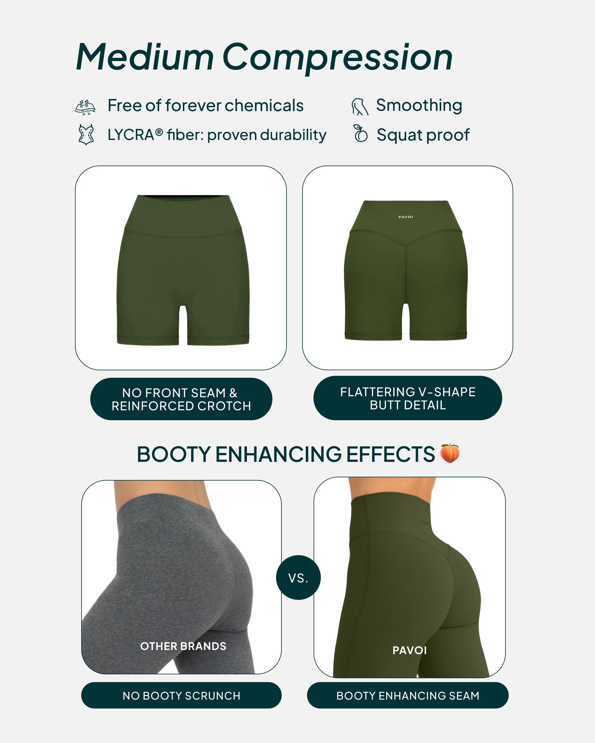 Buttery Soft High Waisted Yoga Shorts for Women - 4