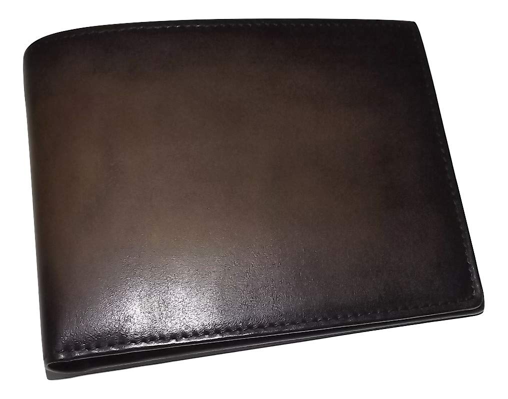 Premium Men's Italian Leather Bifold Wallet - 8 Card Slots & RFID Protection - Mocha Brown - Perfect for Everyday Use & Travel