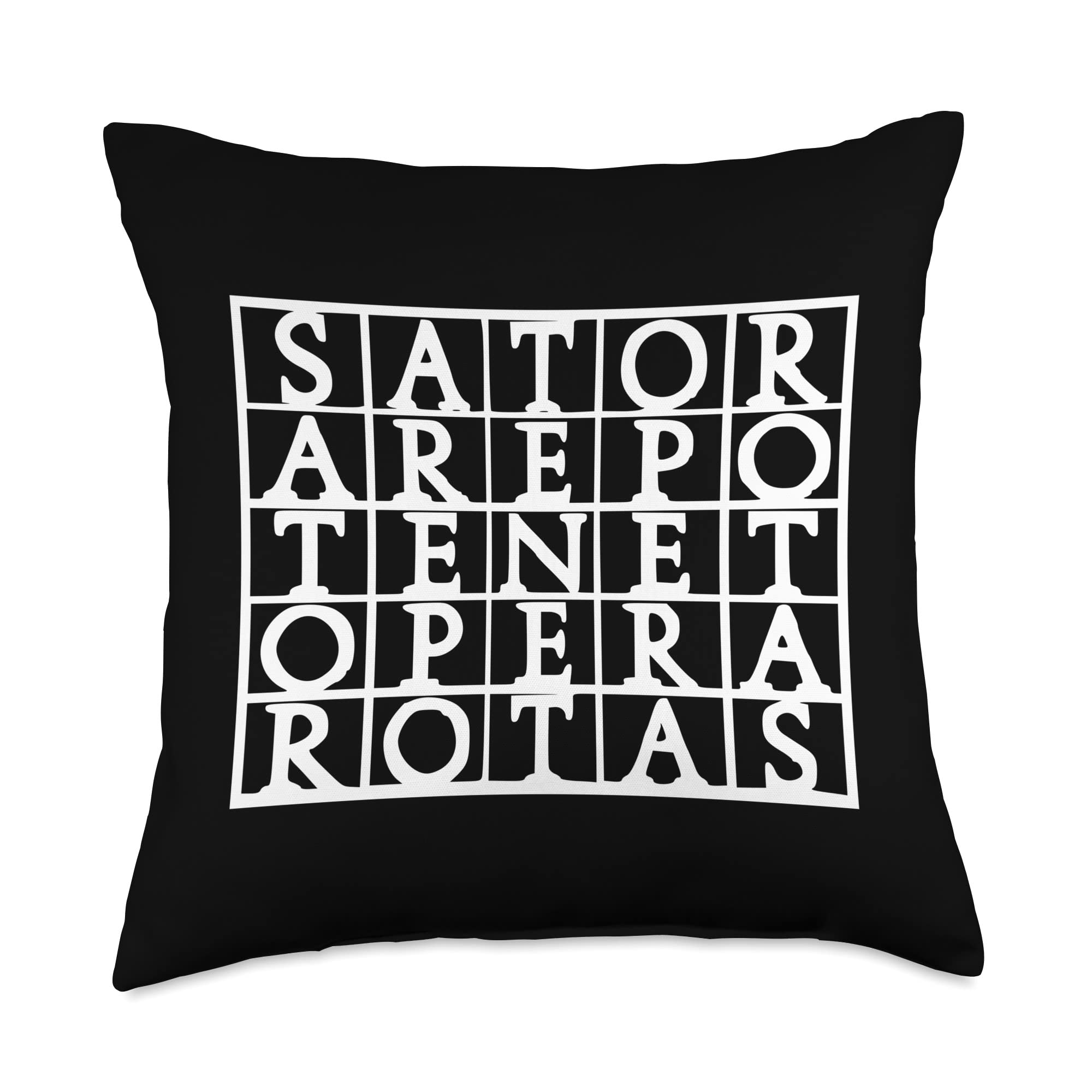 Occult Grimoire Talisman Throw Pillow - 18x18