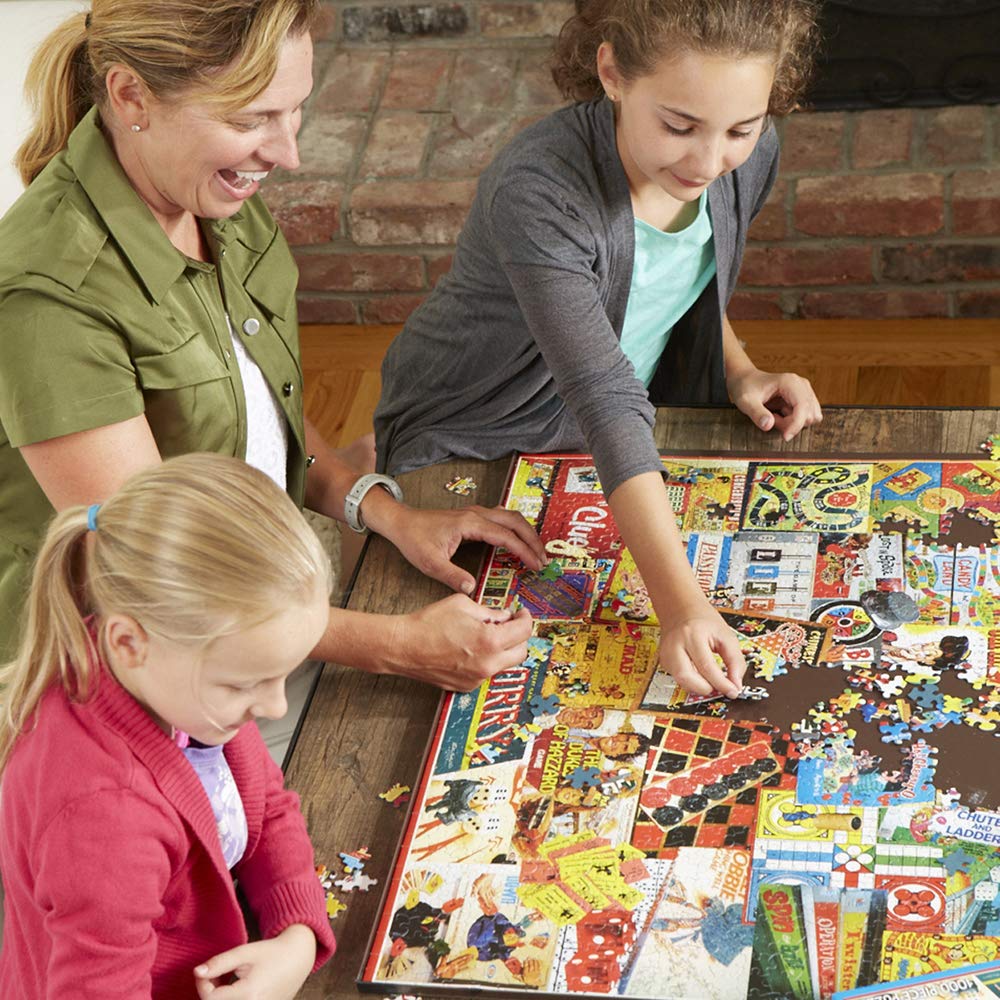 Christmas Jigsaw Puzzle 1000pc - Winter Holiday Stamps for Adults & Family Fun