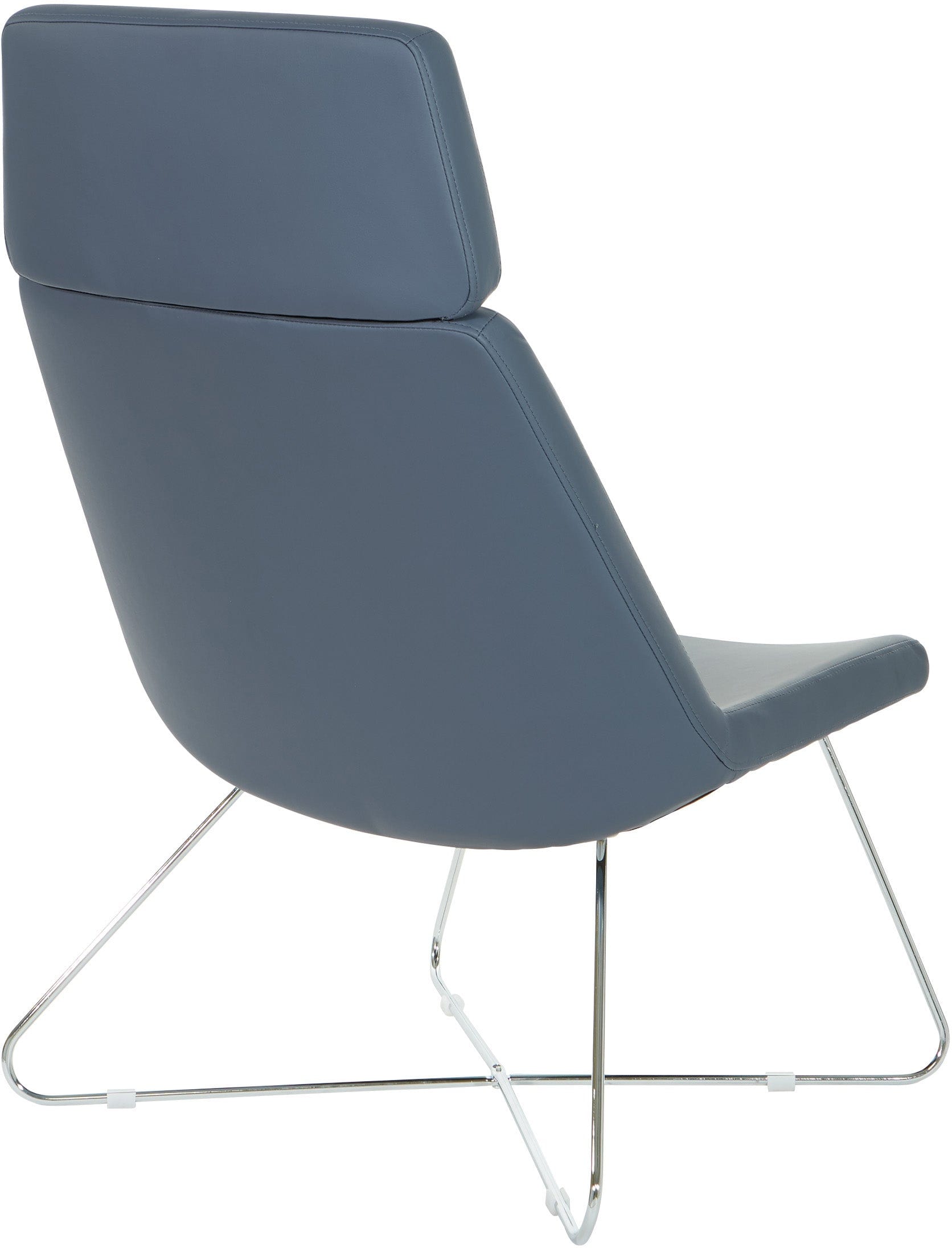 Office Star Geena Guest Chair [GNA50400] - Ergonomic Office Chair with Padded Seat & Back, Swivel Base - Perfect for Home Office, Conference Rooms & Reception Areas