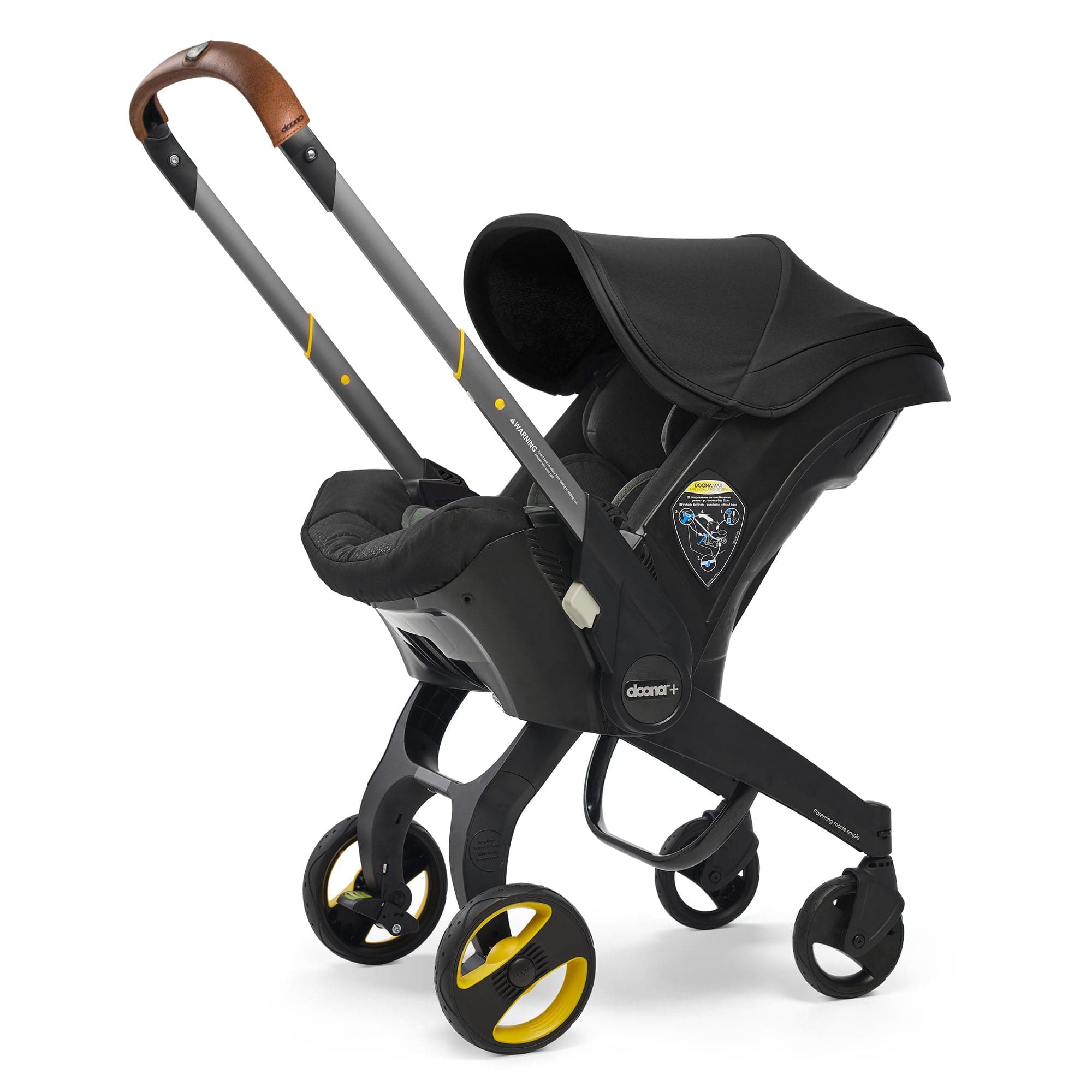 Nitro Black With Brown Handlebar Cover