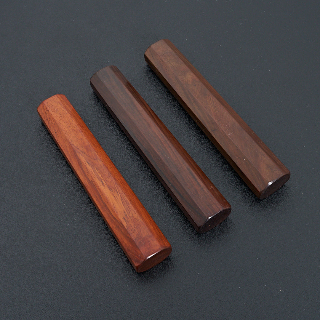 Premium Octagonal Knife Handle - 145mm Mono Siamese Rosewood for Chef & Kitchen Knives | Perfect for Professional Chefs & Home Cooking Enthusiasts