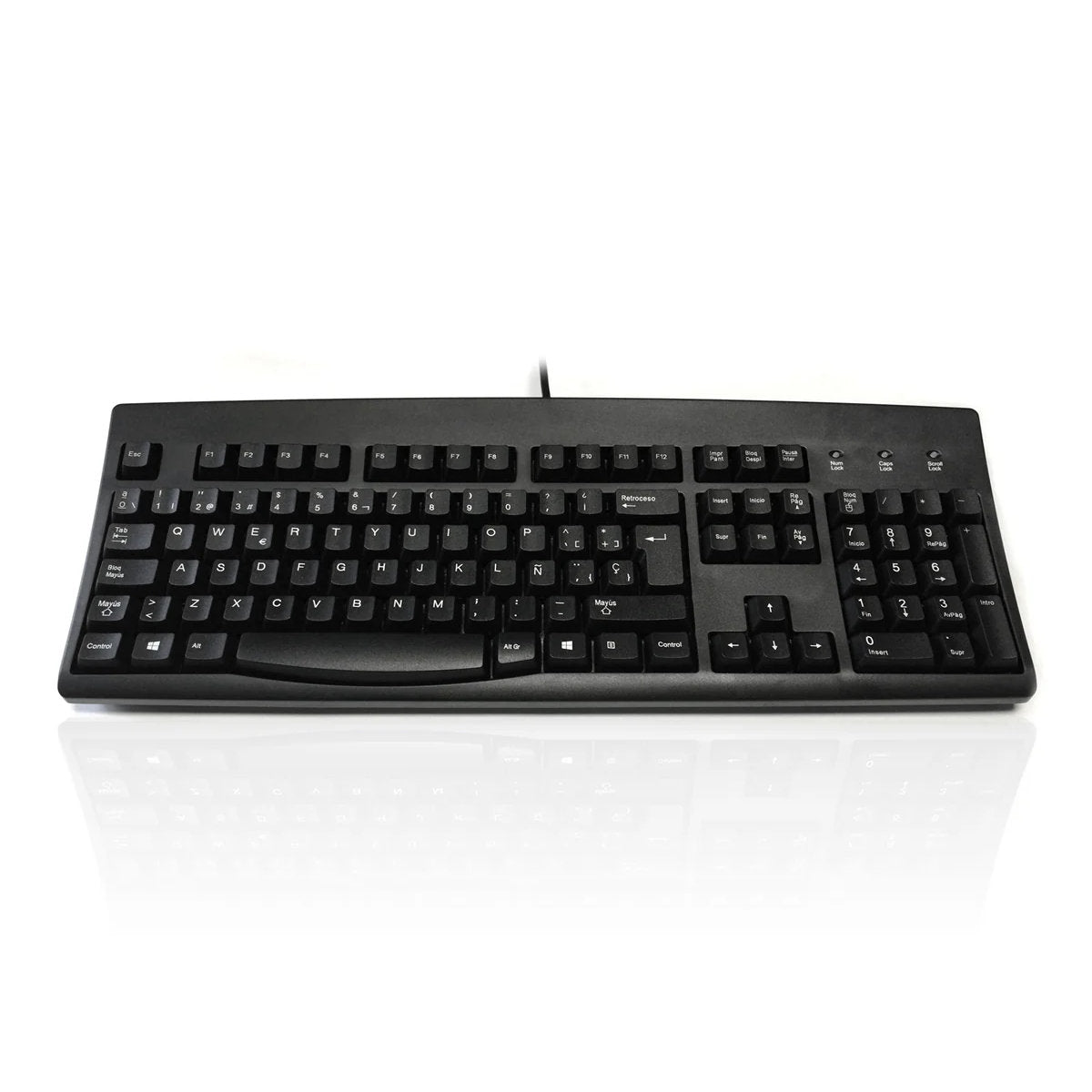 Accuratus KYBAC260 Black USB Multilingual Keyboard - Perfect for Office, Gaming & Multilingual Typing