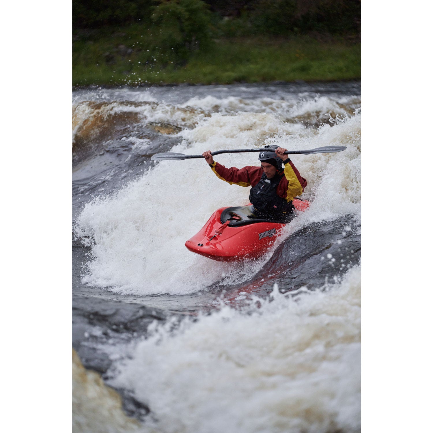 Aqua Bound Aerial Major Carbon Bent Shaft 1-Piece Kayak Paddle - Lightweight & Durable Kayaking Gear for Touring & Recreational Paddling