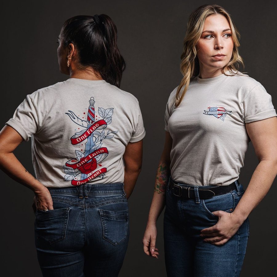 Women's American Flag Boyfriend Fit T-Shirt - Comfortable Casual Tee for Everyday Wear | Perfect for 4th of July, Patriotic Events & Relaxing Outfits