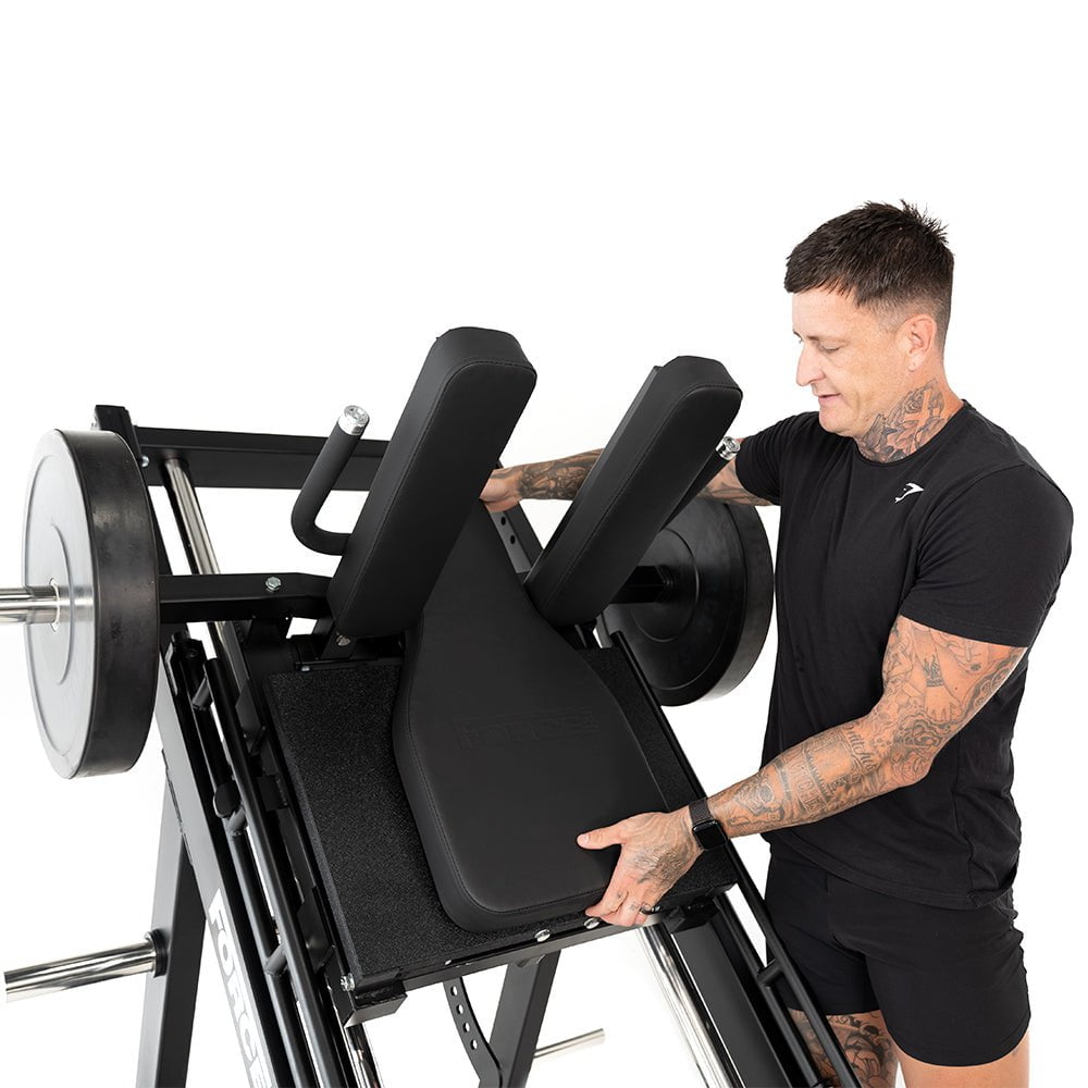 Force USA Original Leg Press Hack Squat Machine - Heavy Duty Home Gym Equipment for Strength Training & Leg Workouts - Perfect for Home Gyms & Commercial Fitness Centers