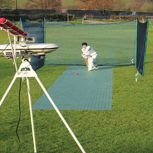 Huck Collapsible 8-Pole Single Cricket Net - Portable Cricket Practice Net for Backyard & Training | Perfect for Cricket Enthusiasts & Coaches