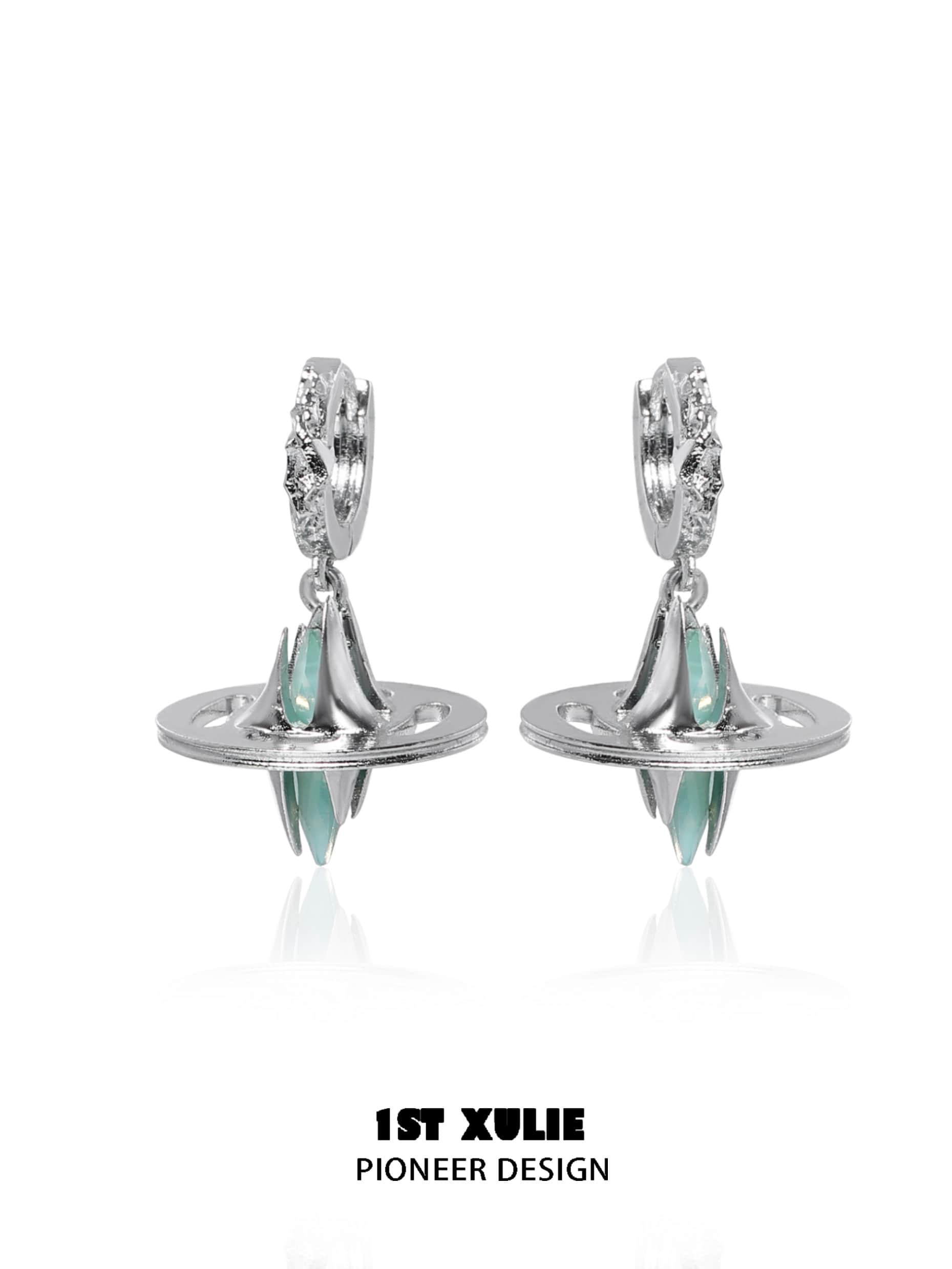 Star Trails S925 18K Platinum Plated Moissanite Diamond Earrings for Women - Elegant Wedding, Anniversary, Party & Evening Wear Jewelry Gift