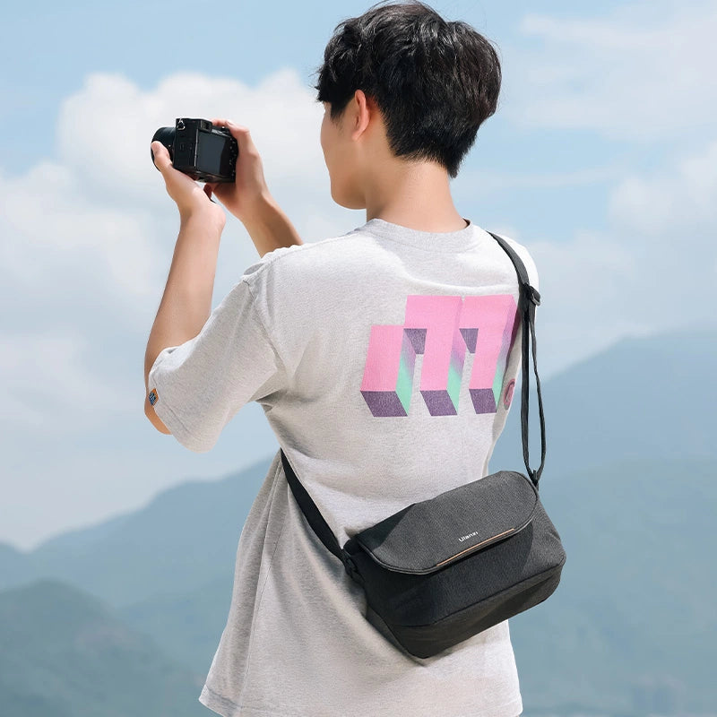 Ulanzi F01 Camera Sling Bag B011 - Waterproof DSLR Shoulder Bag for Photographers, Perfect for Travel & Outdoor Photography