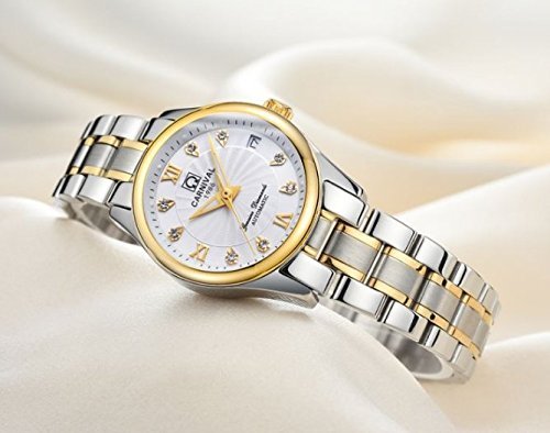 MASTOP Women's Rose Gold Automatic Wrist Watch - Stainless Steel Analog Dress Watch with Crystal Accents for Ladies | Perfect for Office, Party & Formal Occasions