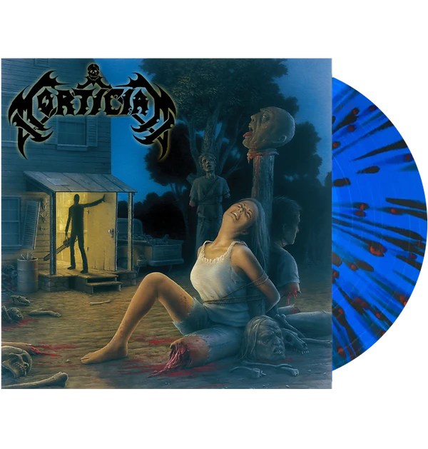 Mortician - Chainsaw Dismemberment Double Color Vinyl LP | Limited Edition Death Metal Record for Collectors & Music Enthusiasts | Perfect for Home Listening & Vinyl Collections