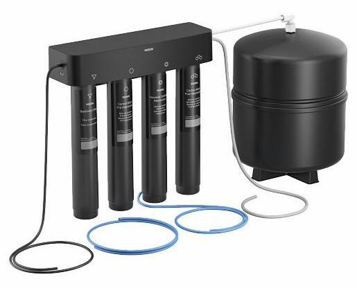 Moen F9900 4-Stage Under Sink Reverse Osmosis Water Filtration System - Pure Drinking Water for Home, Kitchen & Office Use