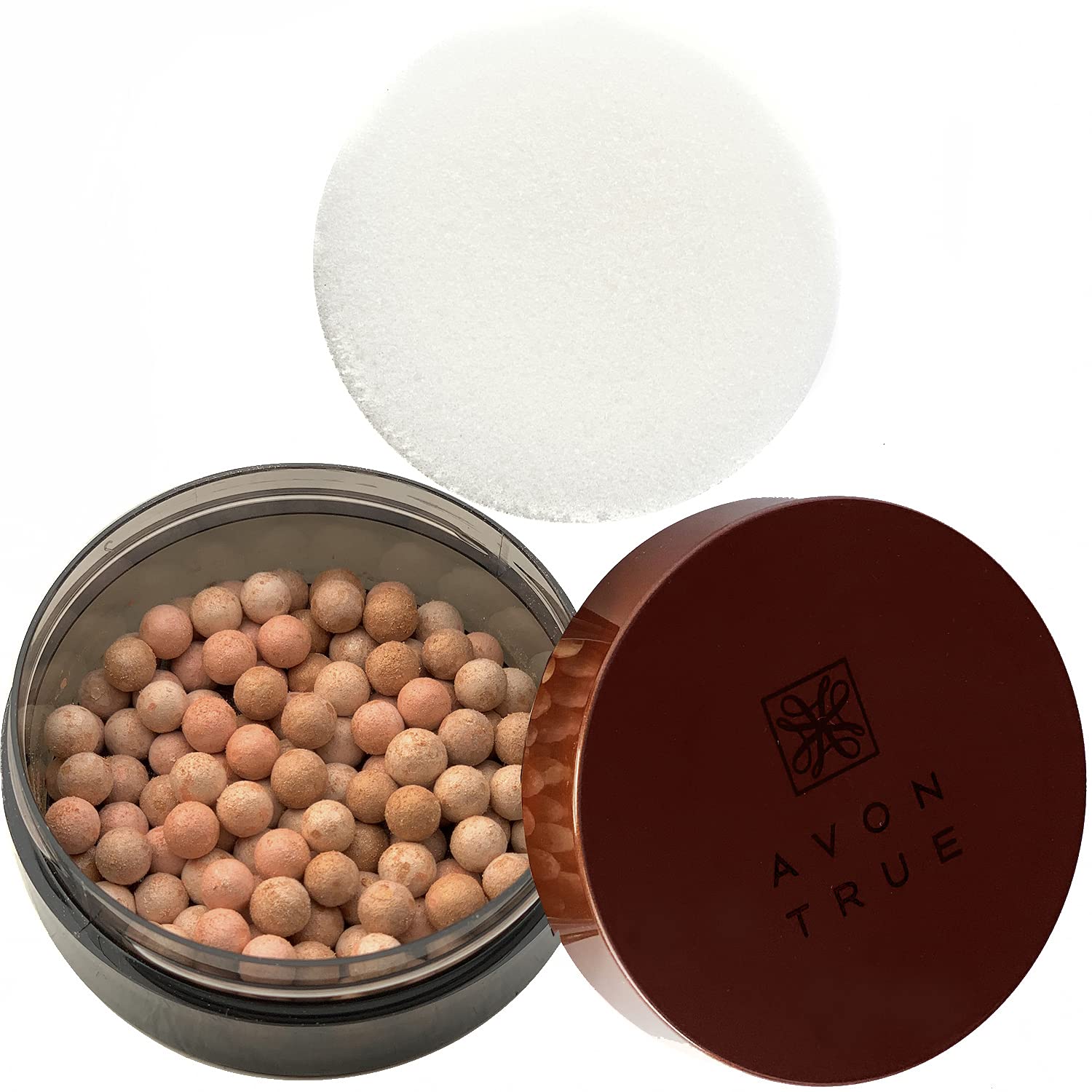 Avon True Glow Bronzing Pearls - Streak-Free Radiant Bronzer Powder for Face & Body, 22g | Natural Sun-Kissed Glow Makeup for Summer, Beach & Everyday Wear
