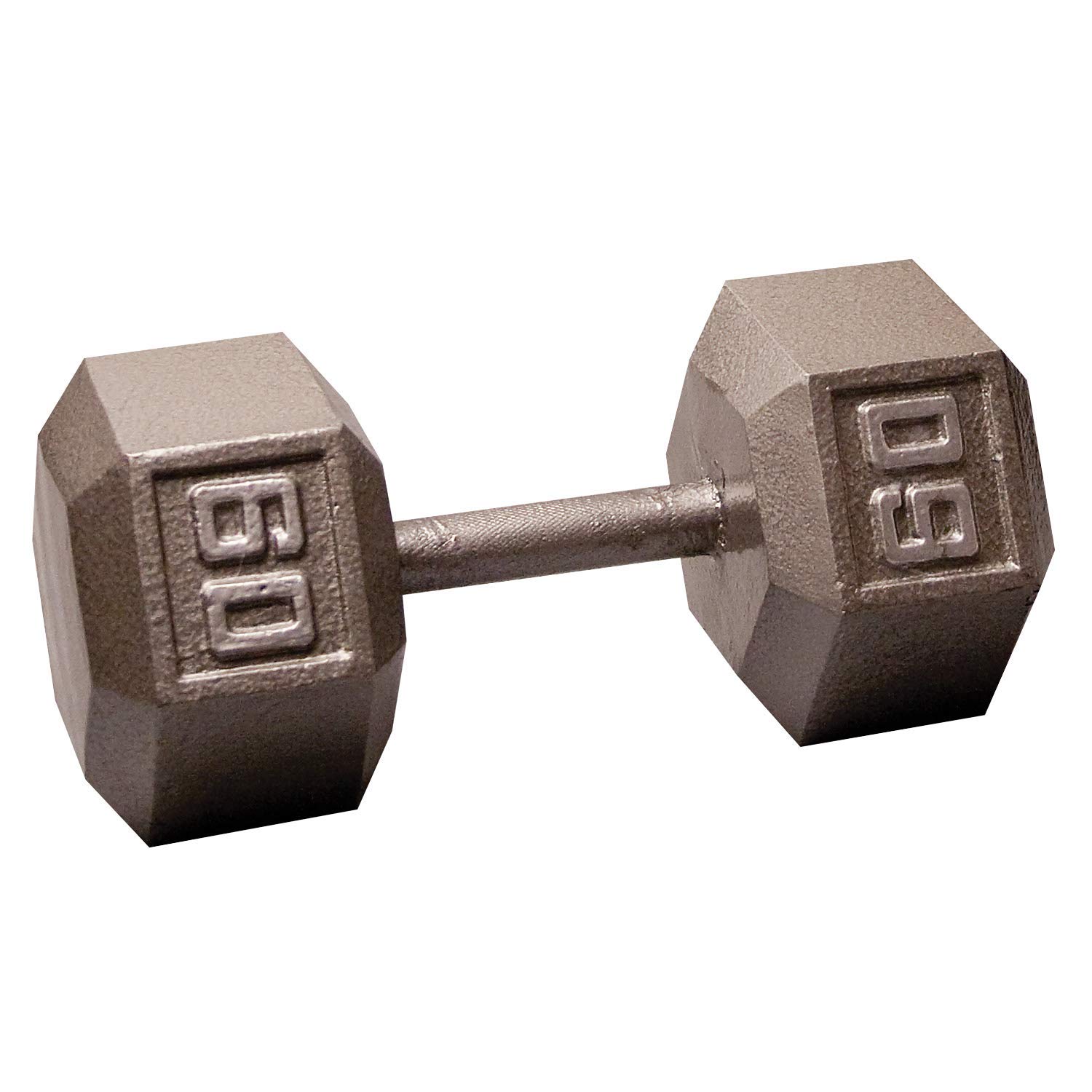 Body-Solid Cast Iron Hex Dumbbell Set - Adjustable Hand Weights for Men & Women | Strength Training & Bodybuilding Equipment for Home Gym | Perfect for Weight Lifting, CrossFit & Fitness Workouts