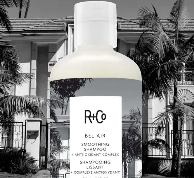 R+Co Bel Air Soothing Shampoo - Gentle Hydrating & Calming Hair Wash for Dry, Sensitive Scalp | Perfect for Color-Treated & Damaged Hair Care Routine