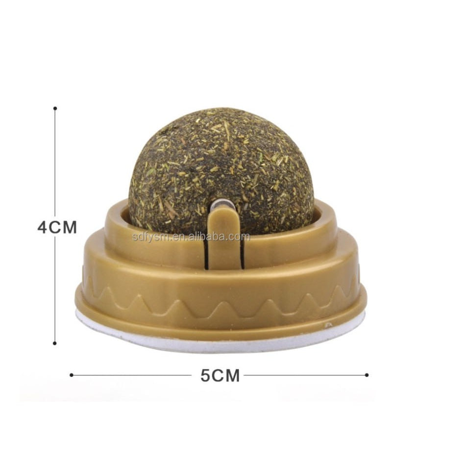 Organic Hypoallergenic Catnip Ball Toy for Cats - Fun Interactive Play & Stress Relief for Indoor Kitties