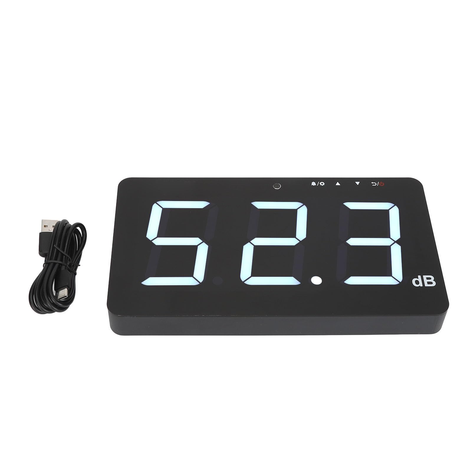 Professional Digital Sound Level Meter with Alarm - 9.6