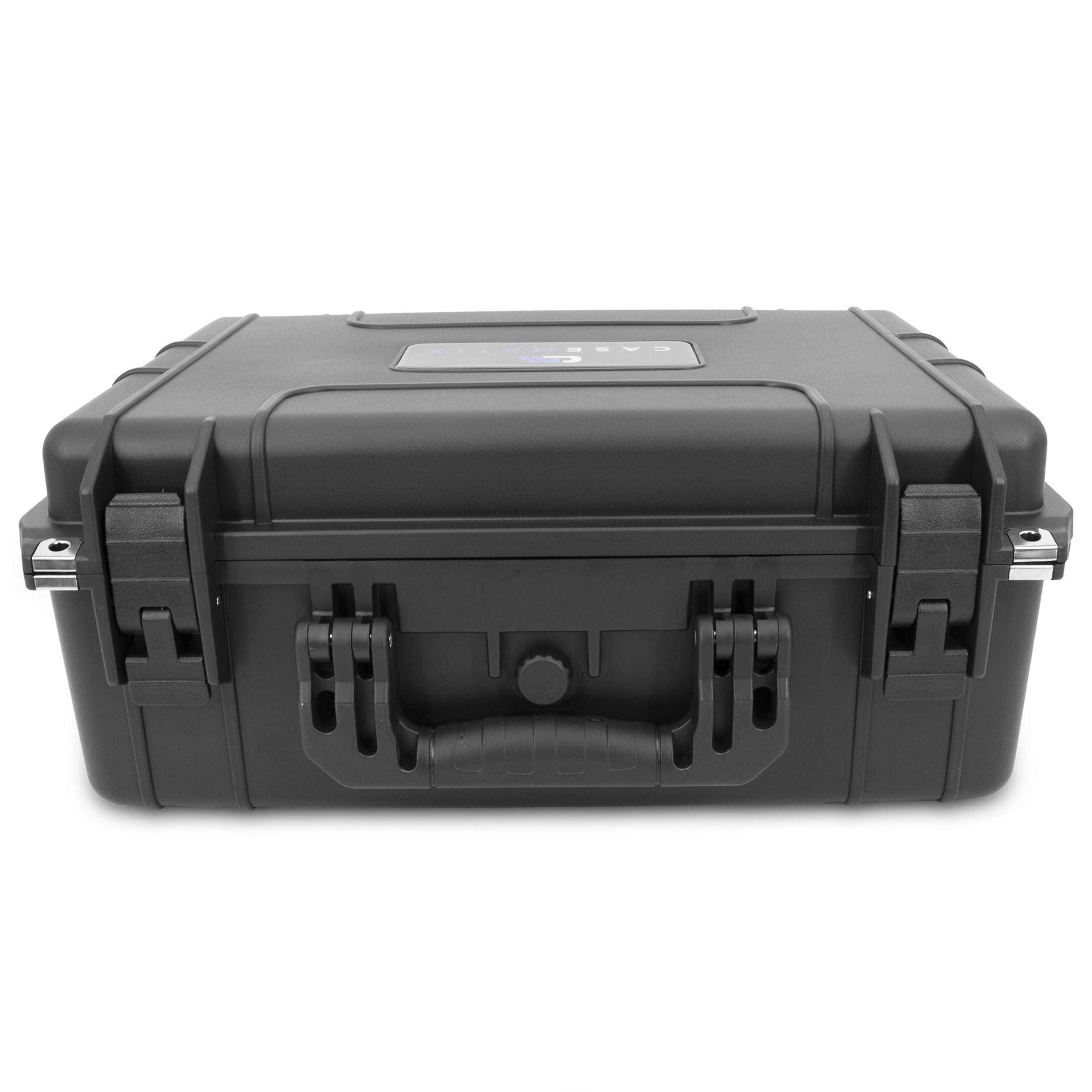 CASEMATIX Graded Card Case - Holds 130 PSA Graded Sports Trading Cards | Waterproof Card Storage Box with 12 Dividers | Perfect for Collectors & Card Show Protection