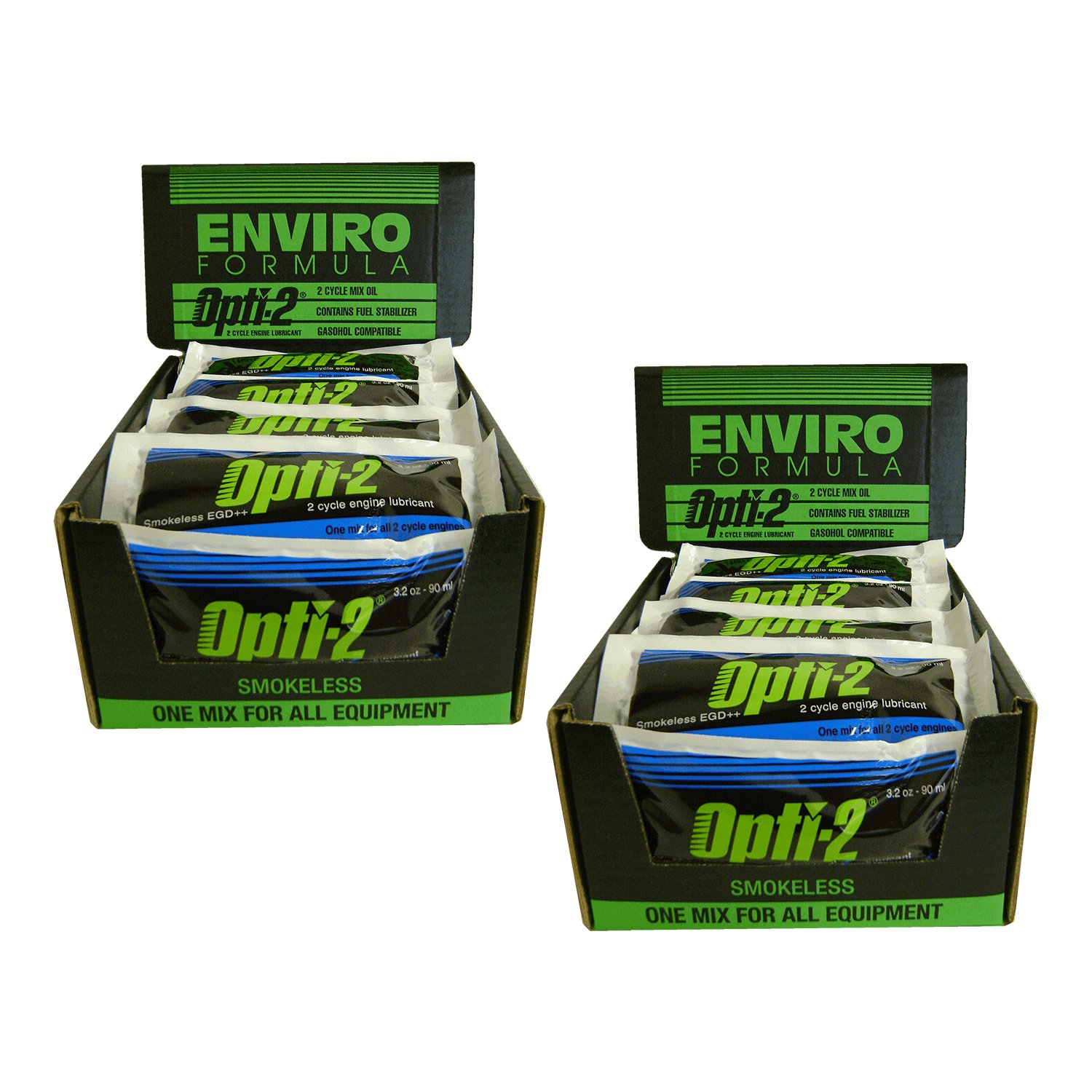 Premium 2-Cycle Engine Oil 3.2oz OPTI-2 - High Performance Lubricant for Chainsaws, Lawn Mowers & Outdoor Power Equipment