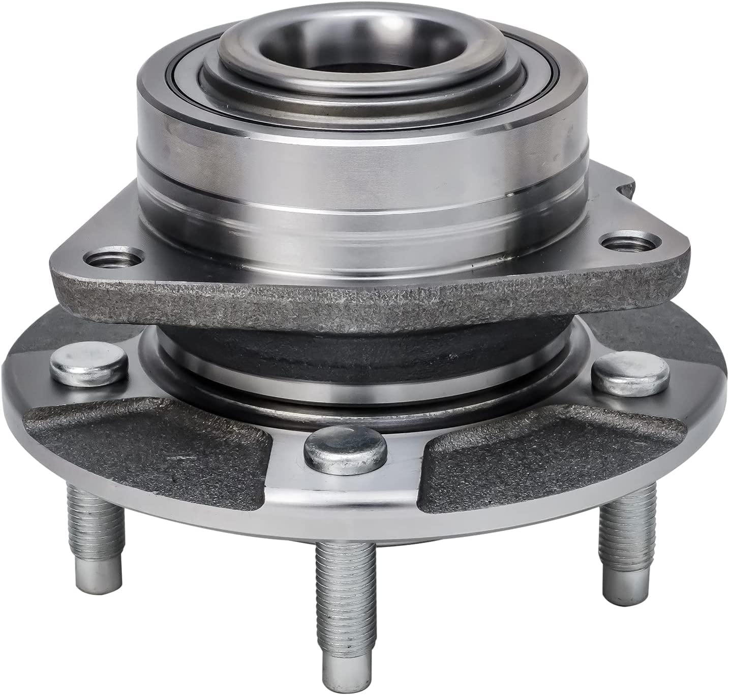 Detroit Axle - 4pc Wheel Bearing Hubs Kit for Saturn Vue, Chevrolet Equinox, Pontiac Torrent - Front & Rear Replacement (Non-ABS) - Perfect for DIY Car Repairs & Maintenance