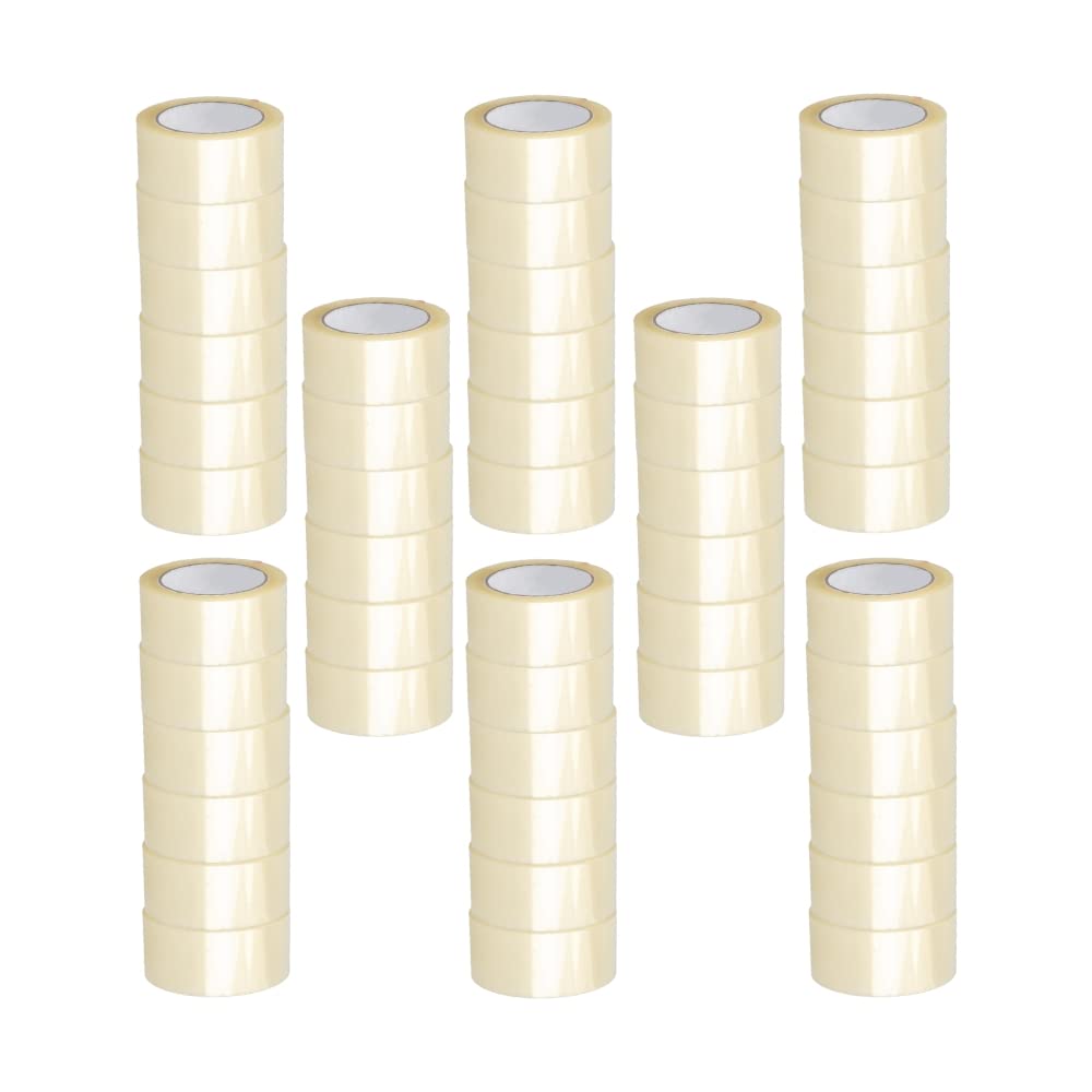 PSBM Heavy Duty Packing Tape - 96 Pack, 2 Inch x 145 Yards, 1.5 Mil Thick Clear Shipping Tape for Moving Boxes, Storage & Packaging - Ideal for Home Moving, Office Supplies & Warehouse Shipping