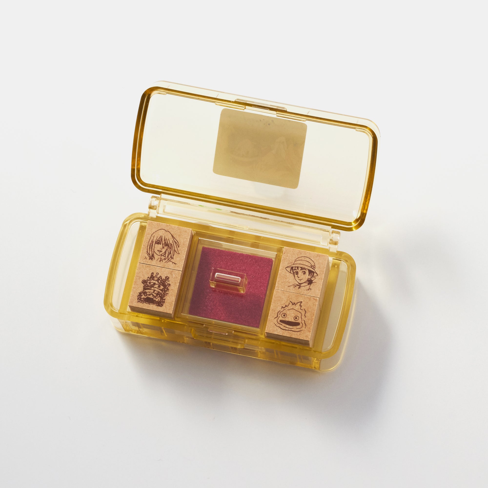 Studio Ghibli Mini Stamp Set - Spirited Away, My Neighbor Totoro, Howl's Moving Castle - Kawaii Japanese Stationery for Scrapbooking, Journaling & DIY Crafts - Perfect for Anime Fans & Gift Giving