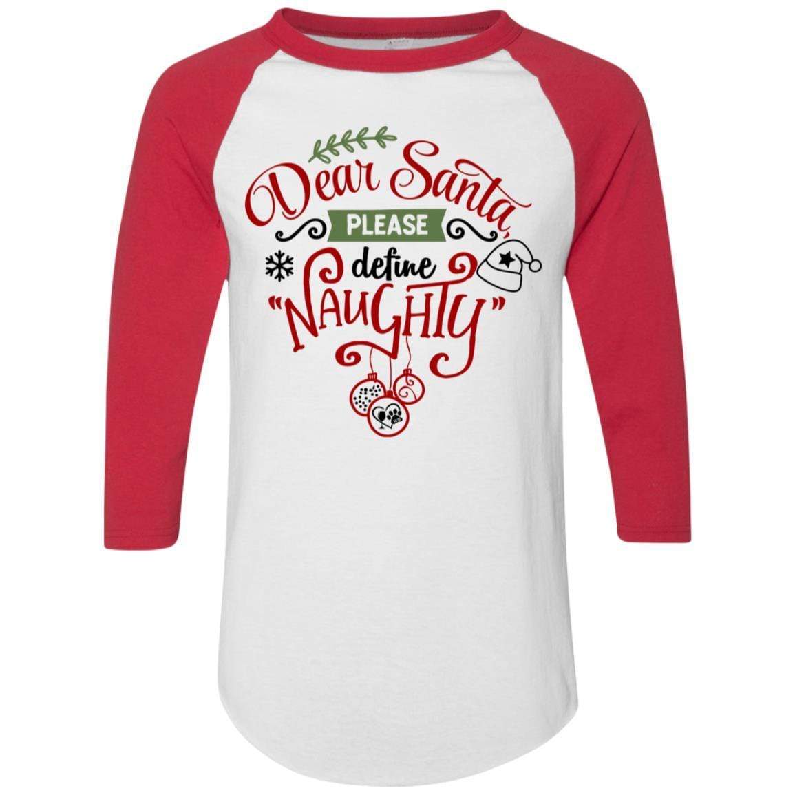 WineyBitches.Co Colorblock Raglan Jersey - Trendy Baseball Tee for Women | Soft & Comfortable Long Sleeve Shirt | Perfect for Casual Outings, Girls Night Out & Wine Tasting Events