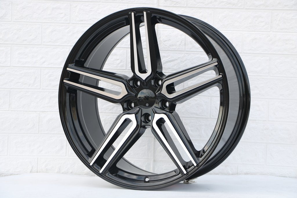 20-Inch Hybrid Style Alloy Wheels - Lightweight & Durable for Cars, SUVs & Trucks - Perfect for Off-Roading, Street Racing & Custom Builds