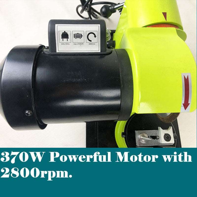 Forestwest 370W Electric Circular Saw Blade Sharpener BM693 - Professional Tool for Sharpening Dull Saw Blades at Home or Workshop