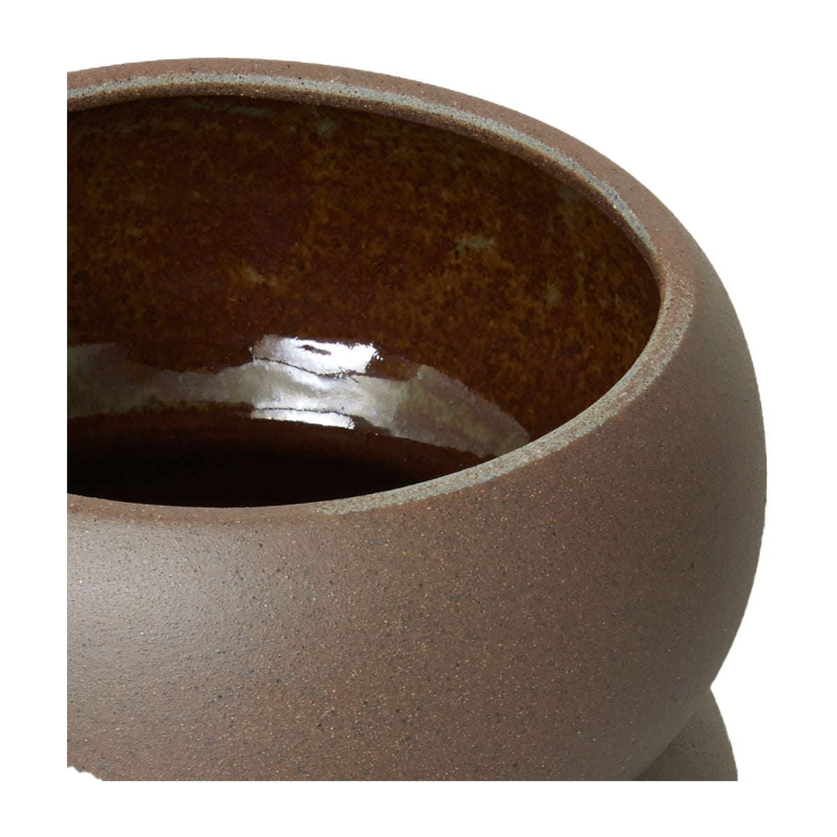 Middle Of Nowhere Billie Planter - Modern Ceramic Flower Pot for Indoor Plants, Succulents & Home Decor | Perfect for Living Room, Office Desk & Gift Giving