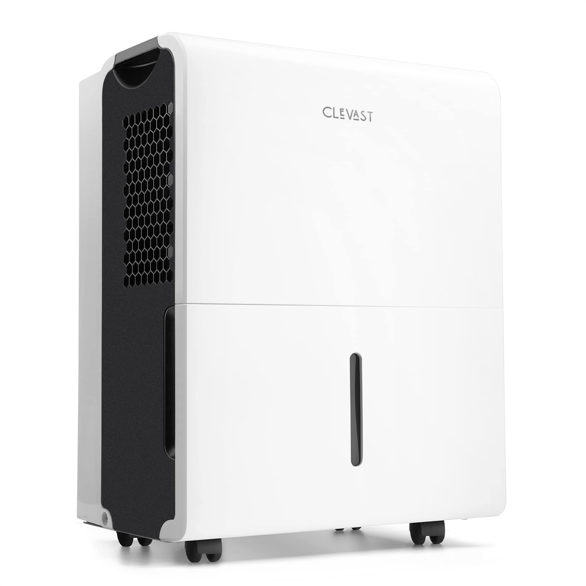 CLEVAST 1500 Sq Ft Energy Star Dehumidifier - 22 Pints for Basement, Large Rooms, Bedrooms & More | Reusable Air Filter, 0.8 Gal Detachable Tank | UL Listed | Perfect for Damp Basements, Humid Bathrooms & Musty Closets