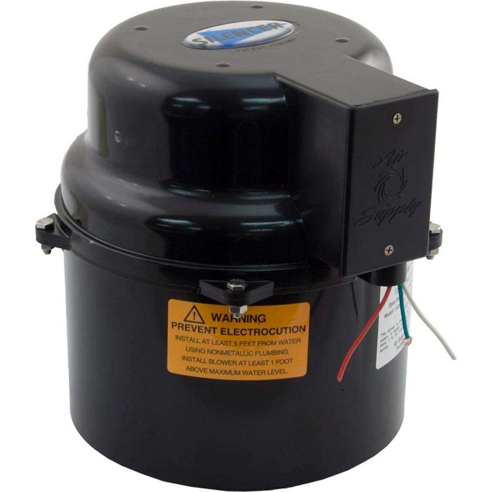 1.5HP Air Supply Silencer Blower - 120V Quiet Industrial Fan for Workshop, HVAC & Ventilation Systems | Perfect for Factories, Garages & Commercial Spaces