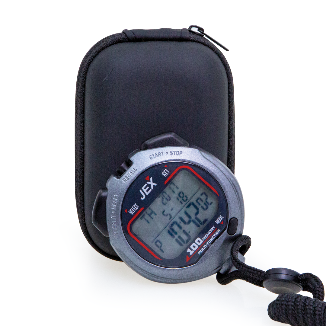 Jex 100 Lap Stopwatch - High Precision Digital Sports Timer for Running, Swimming & Track Events - Ideal for Coaches, Athletes & Fitness Training