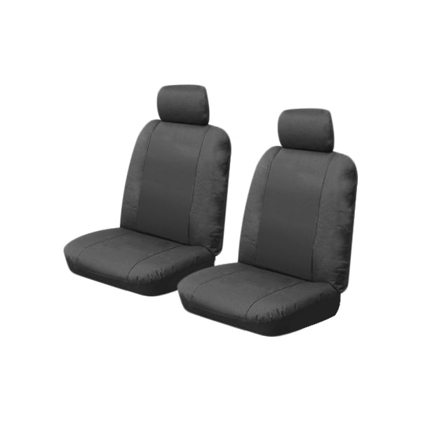 Durable Canvas Car Seat Covers for Toyota Hiace Van LWB/SLWB (2019-Present) - OUT7134CHA - Perfect for Road Trips & Daily Commuting