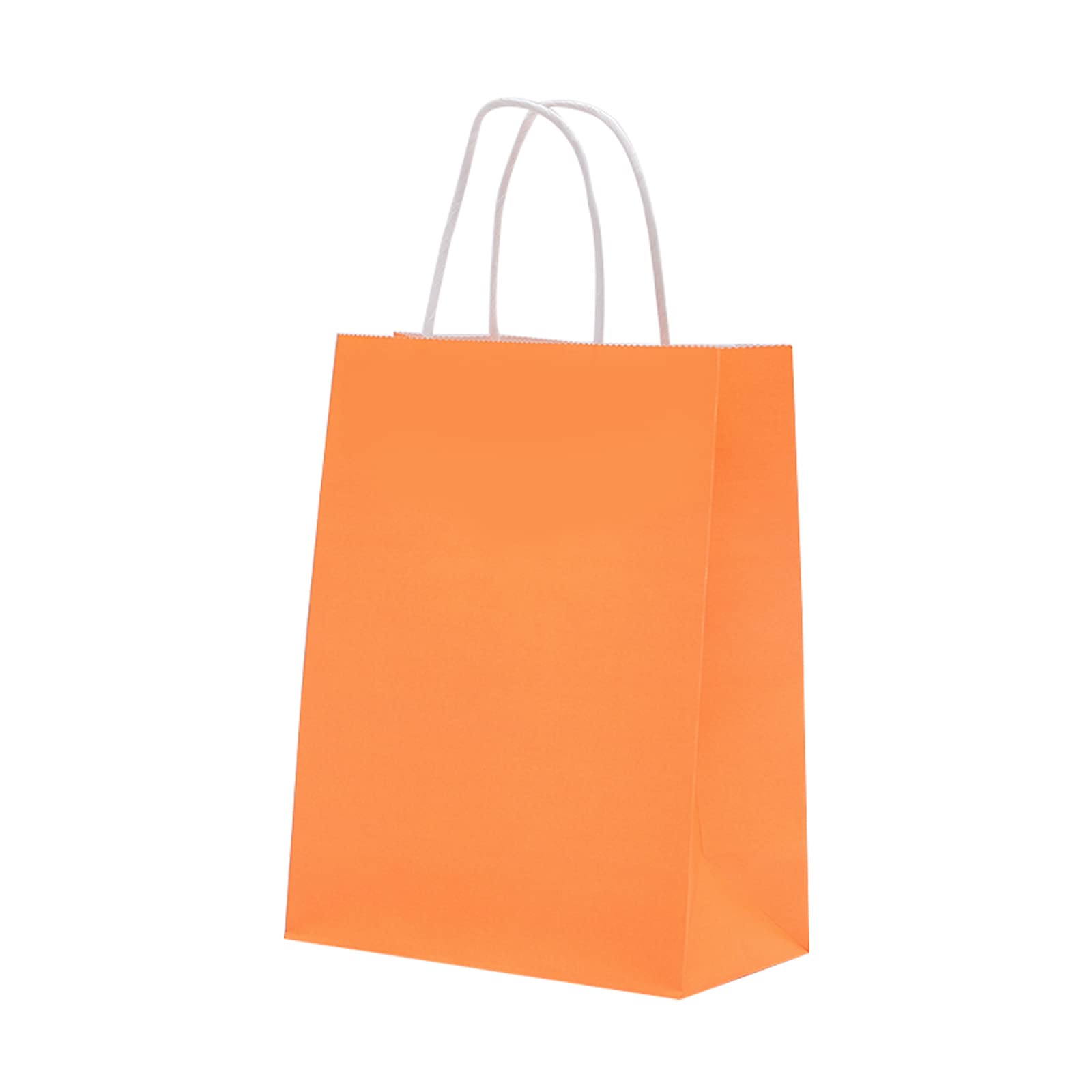 Eco-Friendly Kraft Paper Bags with Handles - 50 Pack Brown Shopping Bags for Retail, Grocery & Takeout (7-10x5x12 Inch) | Perfect for Restaurants, Kids Parties, Holiday Gifts & Boutique Packaging