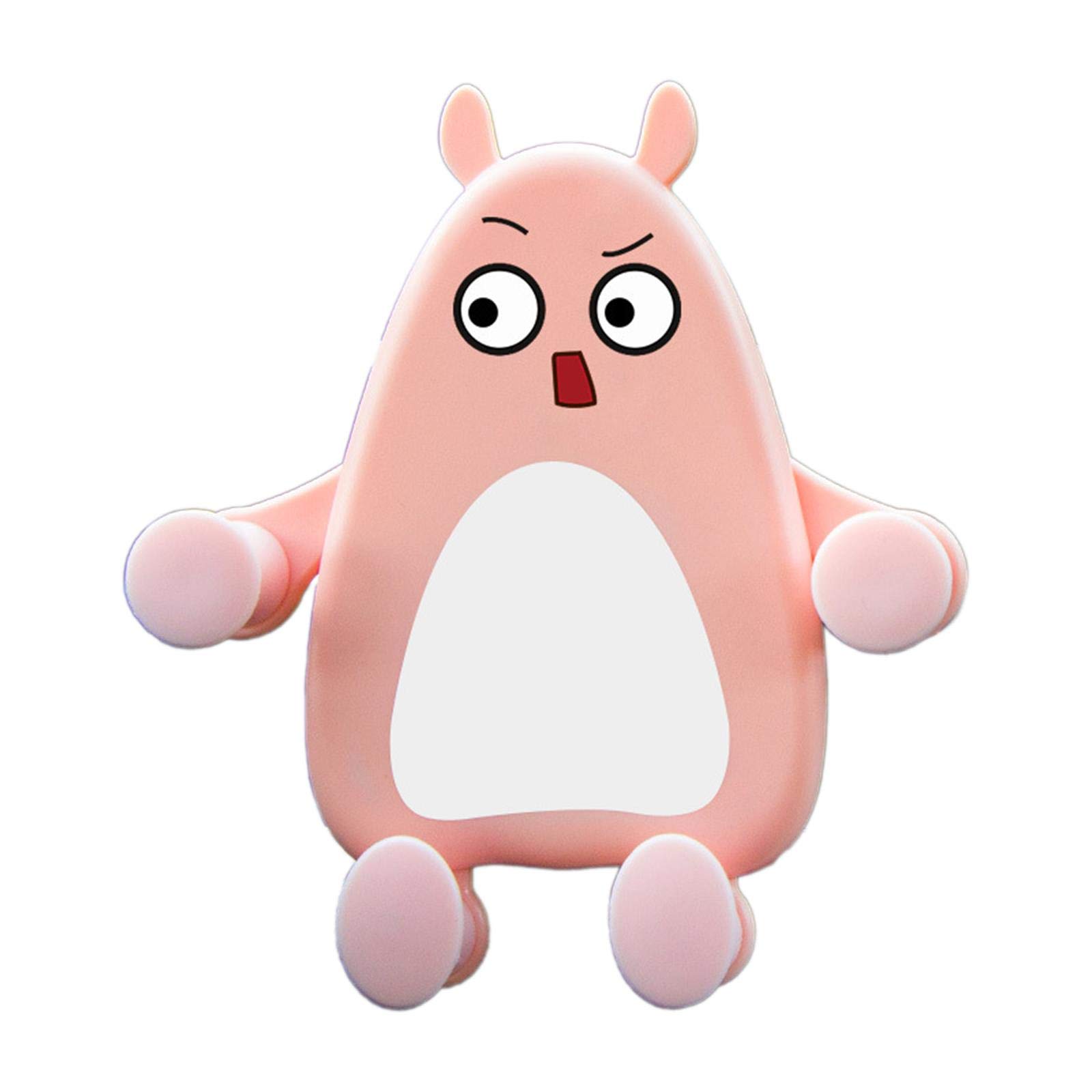 Yodio 1PC Bear Cell Phone Stand - Foldable Adjustable Phone Holder for Desk & Car Air Vent | Universal Smartphone Stand for Home Office, Travel & Commuting
