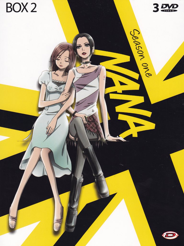 Nana - Complete Season 1 Part 2 (Episodes 11-22) | 3-DVD Limited Edition Box Set with Exclusive Mouse Pad | Italian Import | Perfect for Anime Collectors & Nana Fans