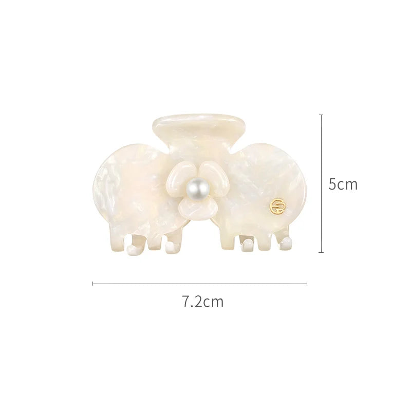 Eloise Medium Hair Claw Clip - Strong Hold Hair Clips for Women, Non-Slip Hair Accessories for Thick or Thin Hair - Perfect for Workouts, Office, and Everyday Styling