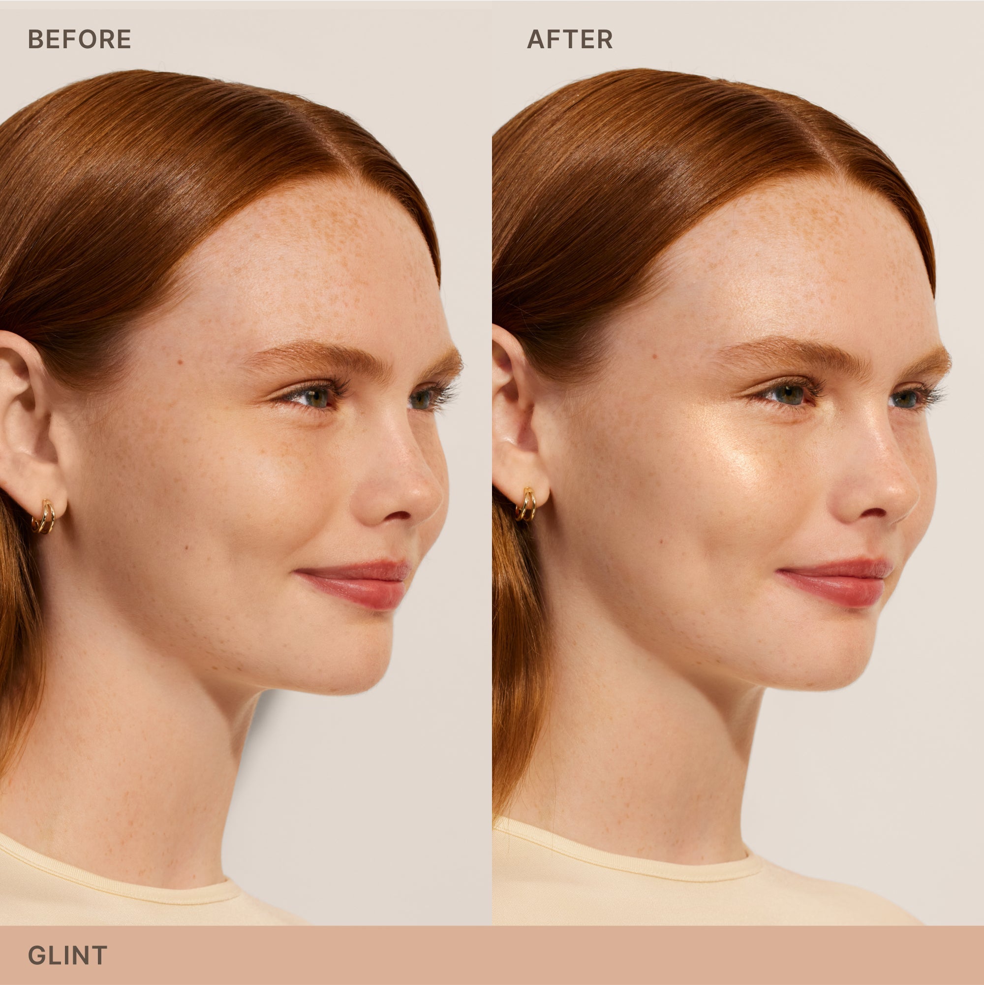 Lightshift Cream Highlighter - Natural Glow Makeup for Face & Body | Vegan, Cruelty-Free Highlighter Stick for Cheekbones, Nose Bridge & Collarbone | Perfect for Daytime Glow & Nighttime Makeup Looks