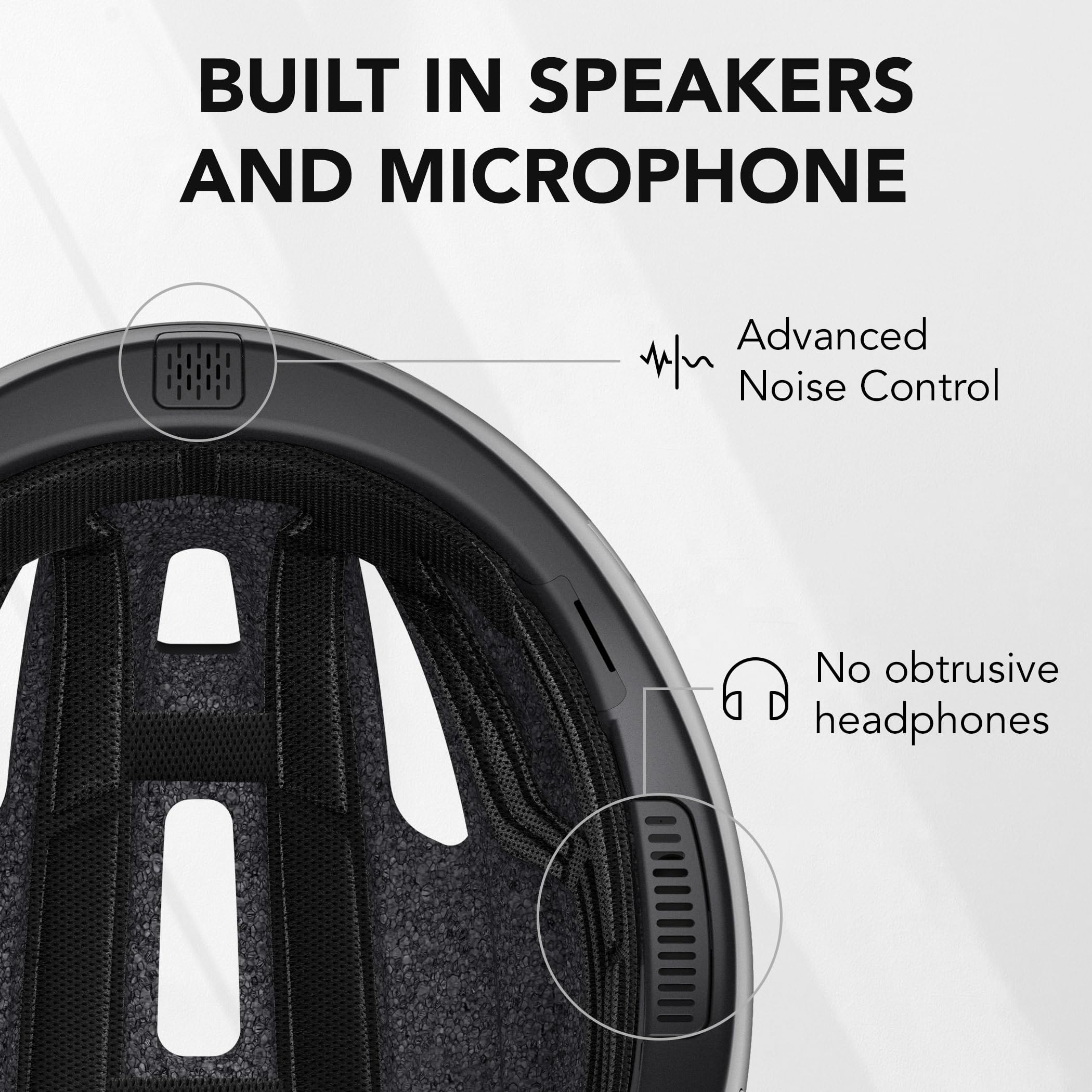 Sena R1 & R1 EVO Smart Bluetooth Bike Helmet for Cycling - Wireless Intercom, Built-in Speakers, Noise Control - Perfect for Road Biking, Mountain Biking & Group Rides
