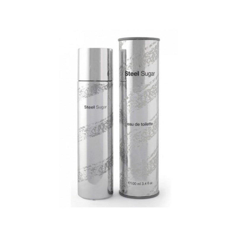 AQUOLINA STEEL SUGAR Men's Cologne Eau De Toilette Spray - 3.4 oz / 100ml - Fresh & Masculine Fragrance for Everyday Wear, Date Night & Special Occasions