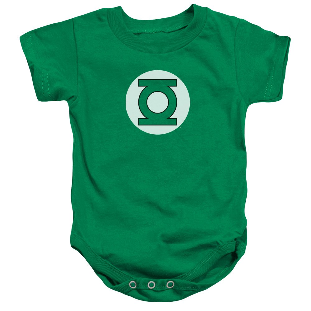 Green Lantern Symbol Baby Bodysuit - Cute Superhero Costume for Infants & Toddlers - Perfect for Halloween, Cosplay, and Comic Con Events
