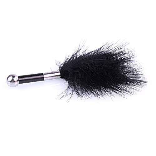 Sensual Anal Feather Tickler - Adult Pleasure Toy for Men & Women - Perfect for Foreplay, BDSM & Couples Play