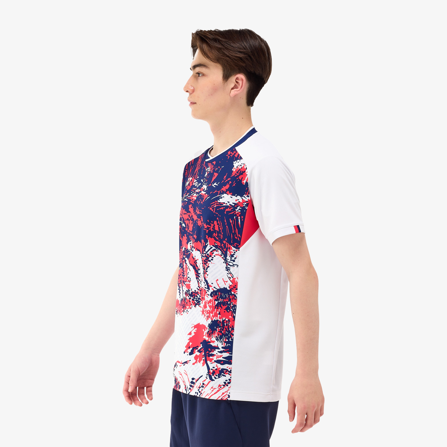 Yonex Men's Tennis Shirt 10593 - Breathable White Performance Polo for Sports & Casual Wear